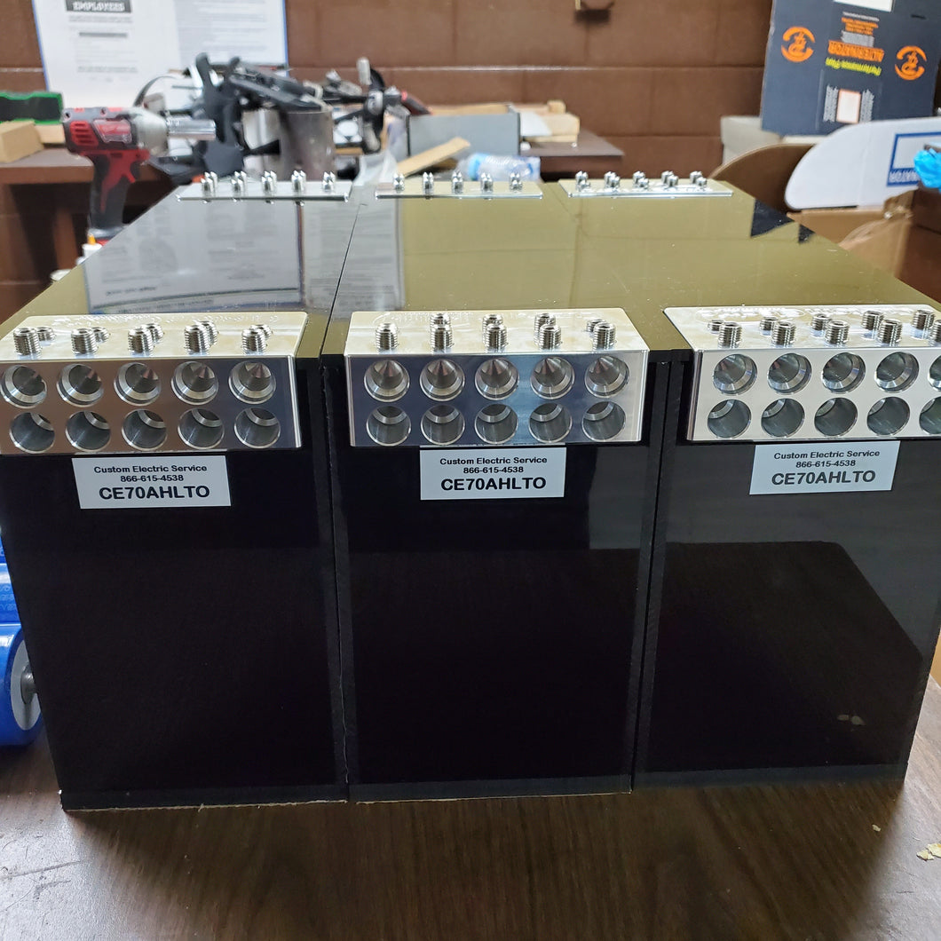 70AH LTO Battery Cased Lithium 10 Spot Terminals Actively Balanced